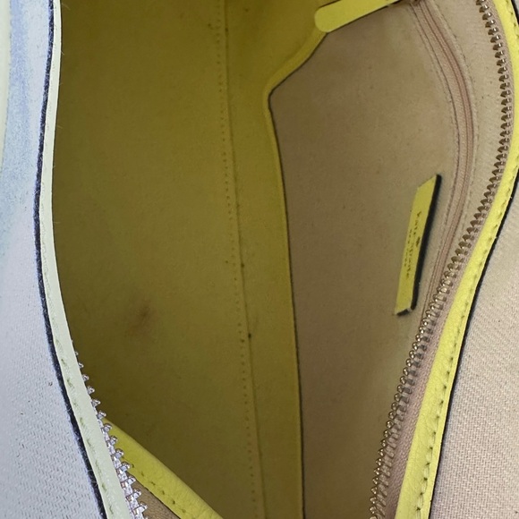 Kate Spade Yellow and Tan Canvas Tote - Picture 6 of 6